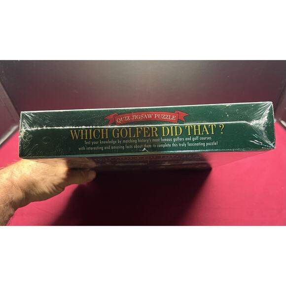 Which Golfer Did That? ~ 252 Piece Jigsaw Puzzle ~ Brand New ~ Factory Sealed - Picture 3 of 5